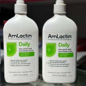 Experience intense hydration with Amlactin Moisturizing Lotion. This rich, non-greasy formula soothes dry skin, locking in moisture for long-lasting relief. Perfect for dry hands, feet, arms, and legs