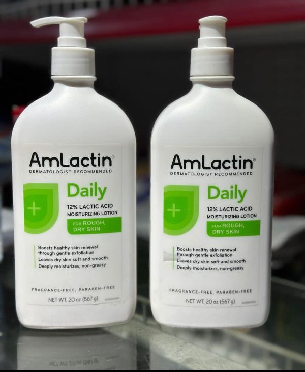 Experience intense hydration with Amlactin Moisturizing Lotion. This rich, non-greasy formula soothes dry skin, locking in moisture for long-lasting relief. Perfect for dry hands, feet, arms, and legs